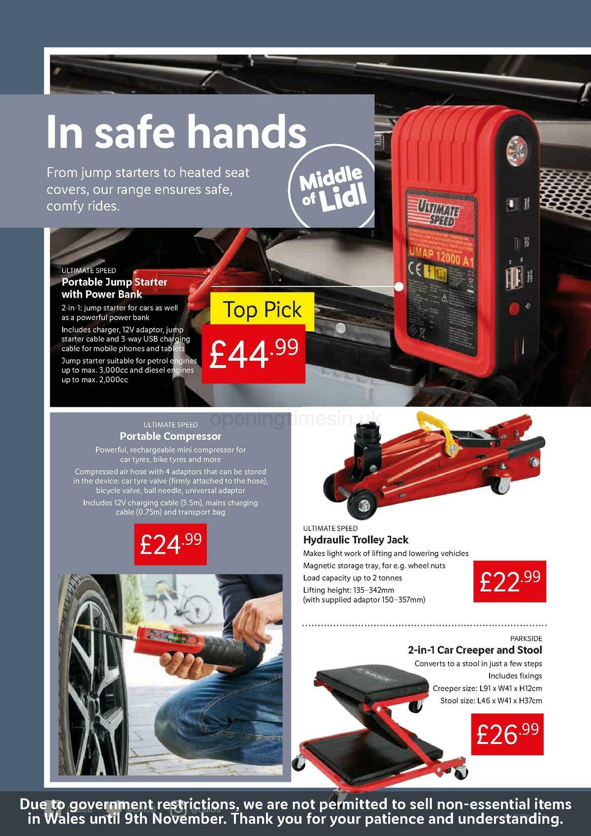 LIDL Offers from 5 November