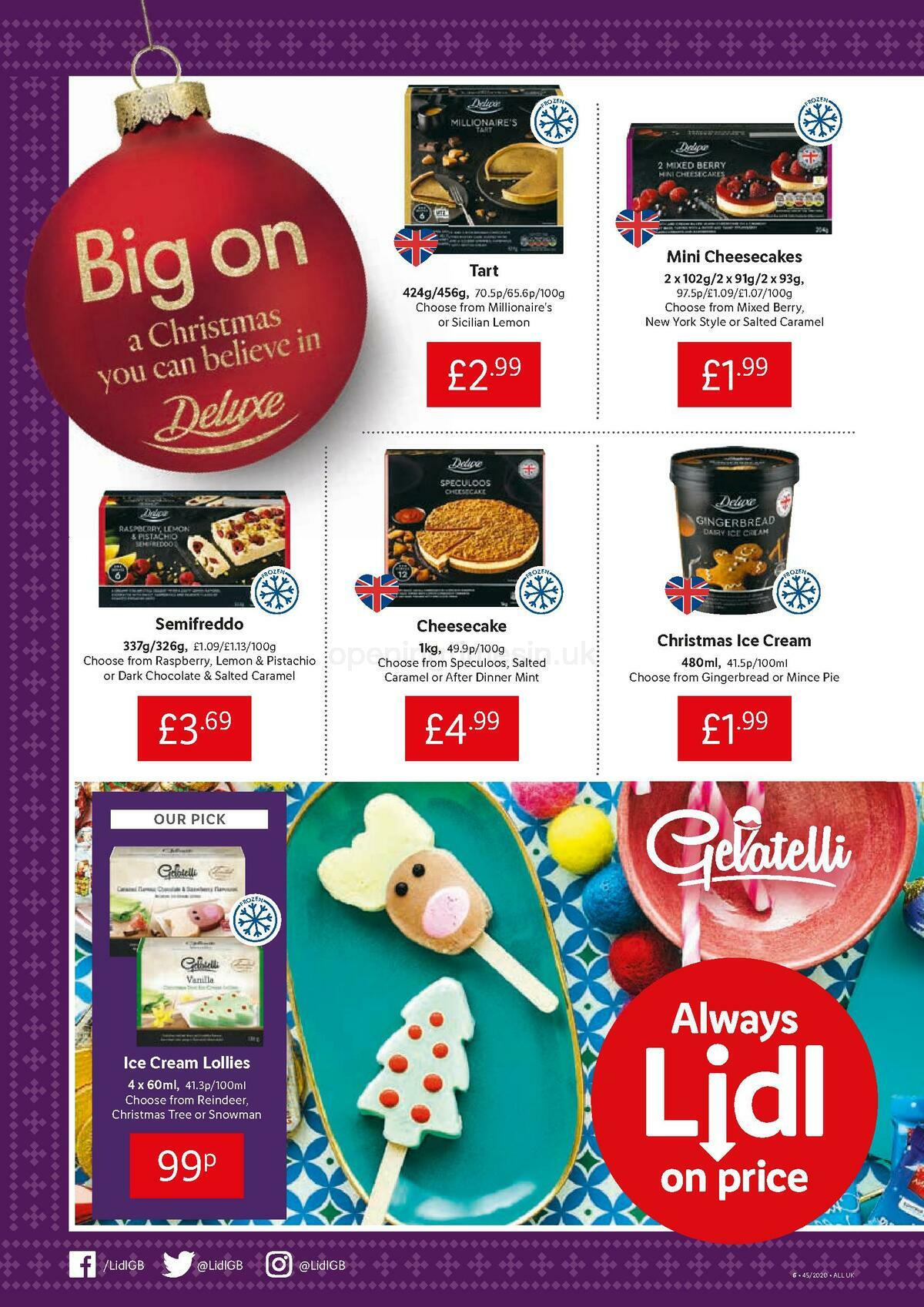 LIDL Offers from 5 November
