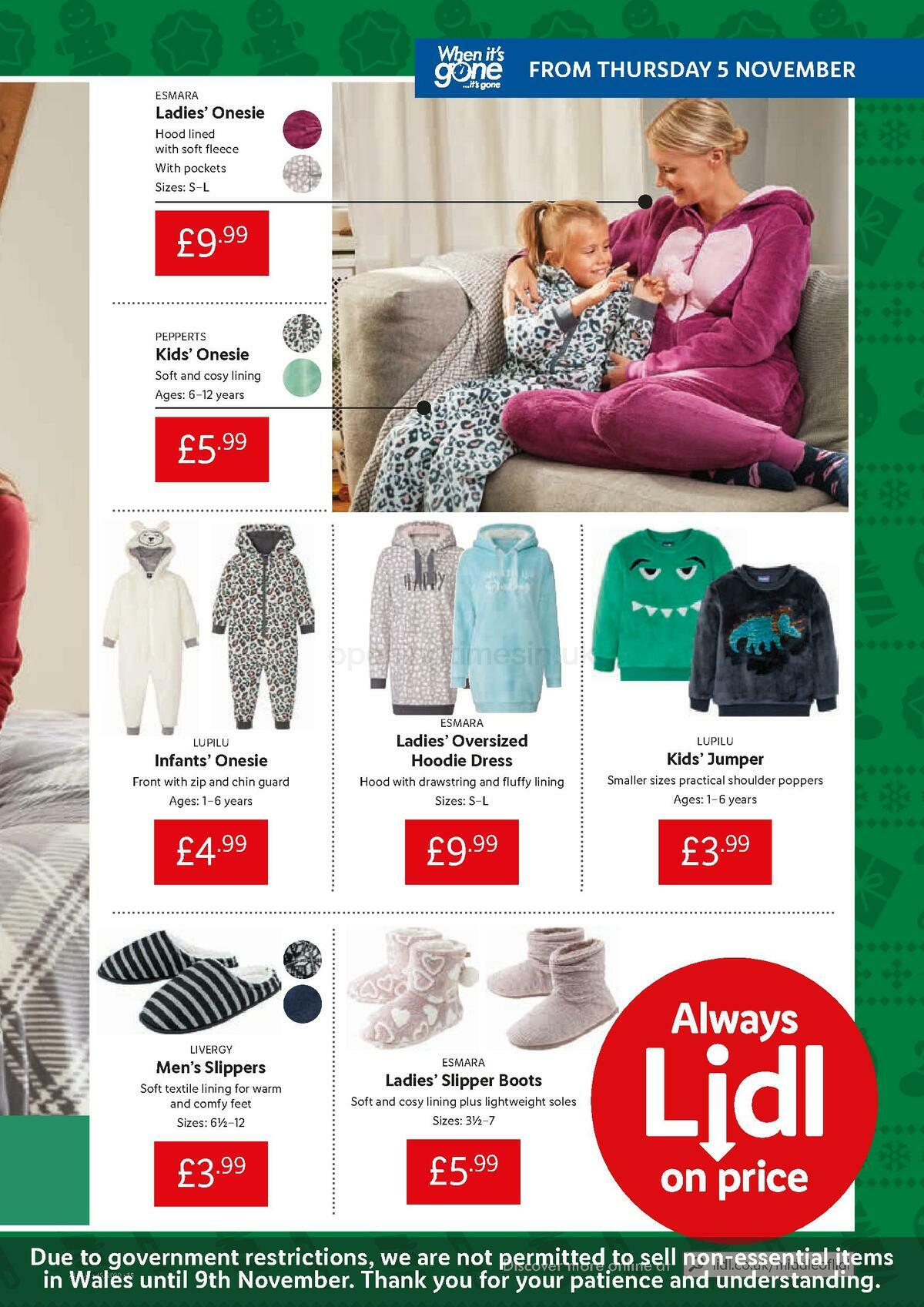 LIDL Offers from 5 November