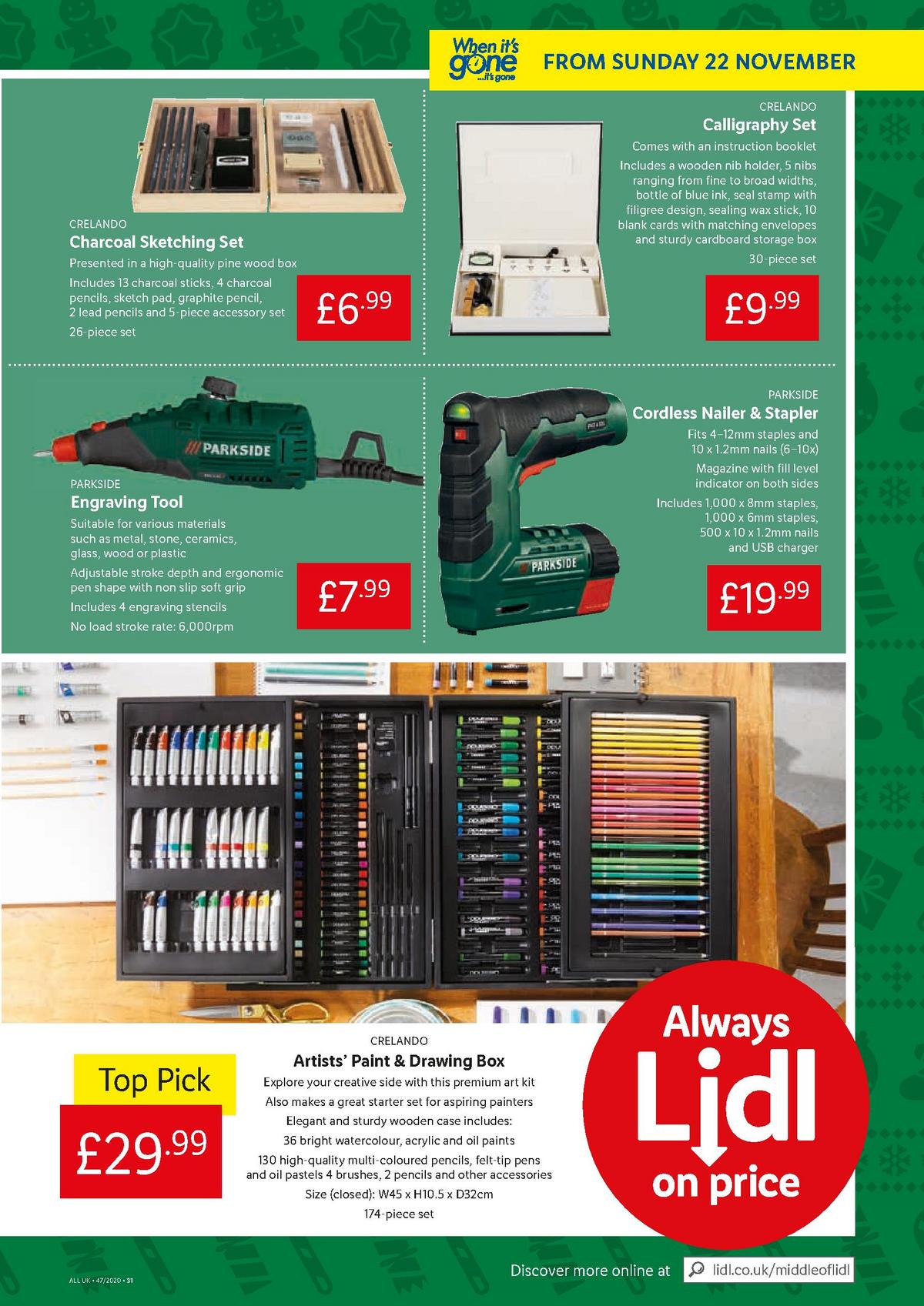 LIDL Offers from 19 November