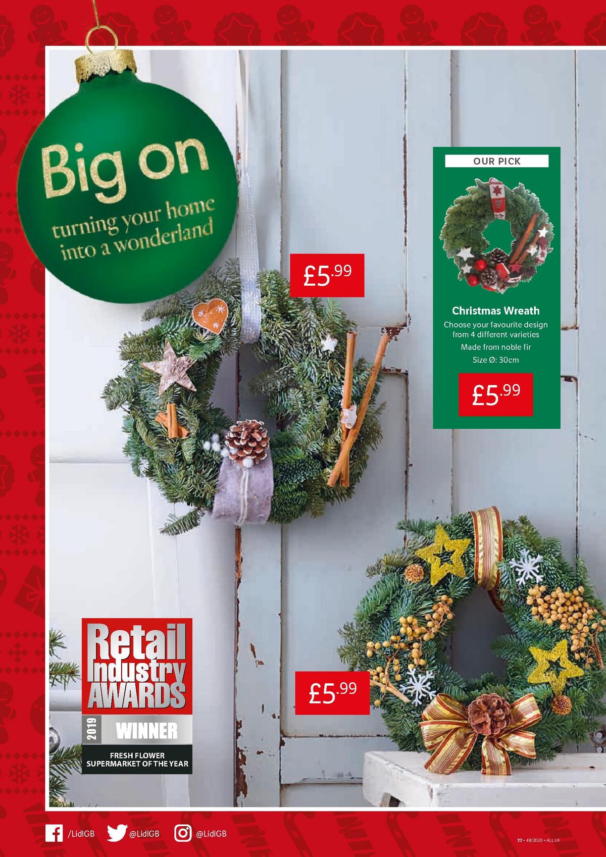 LIDL Offers from 3 December