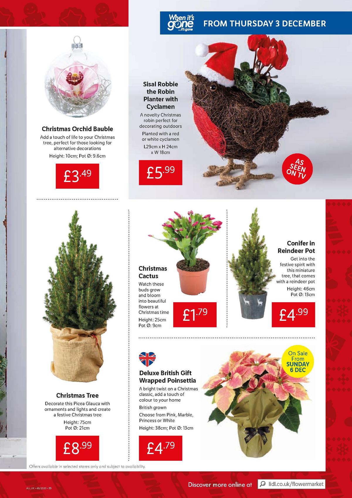 LIDL Offers from 3 December