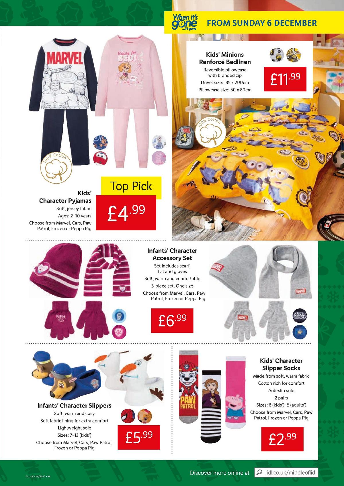 LIDL Offers from 3 December