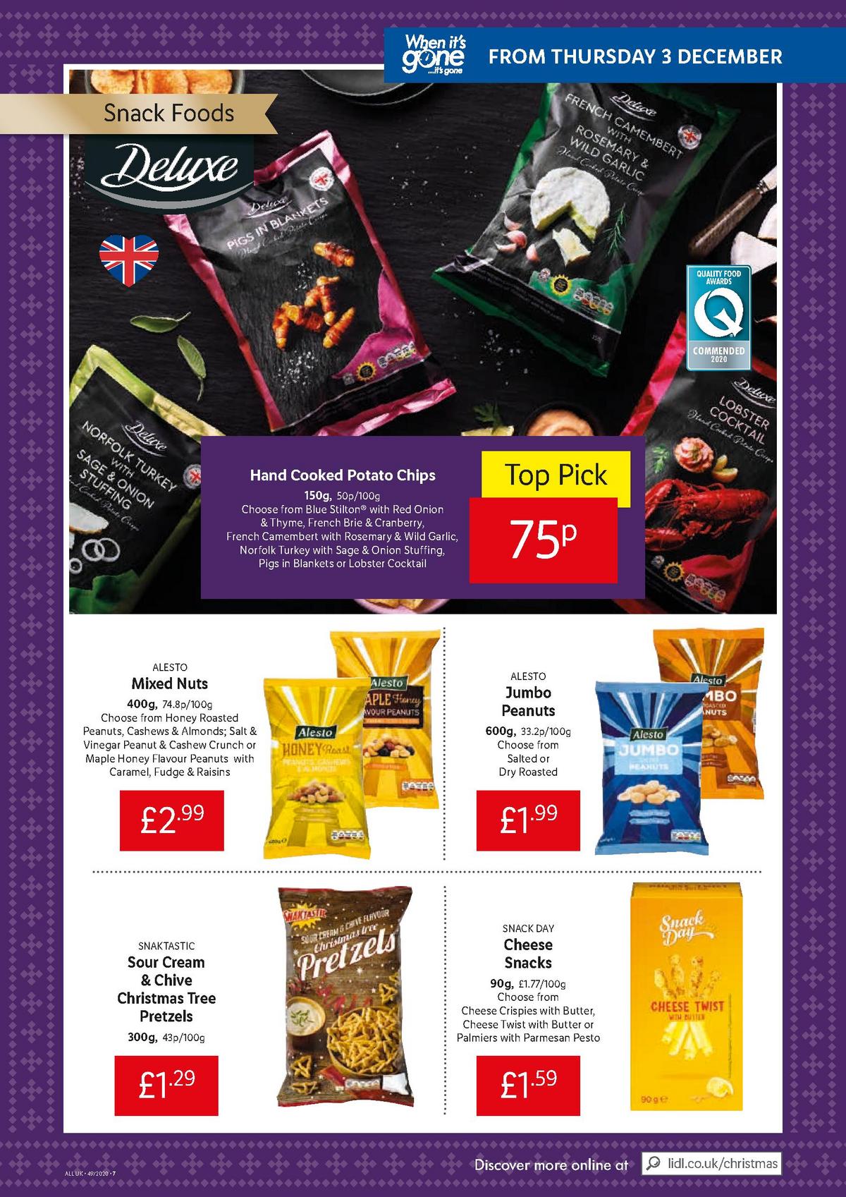 LIDL Offers from 3 December
