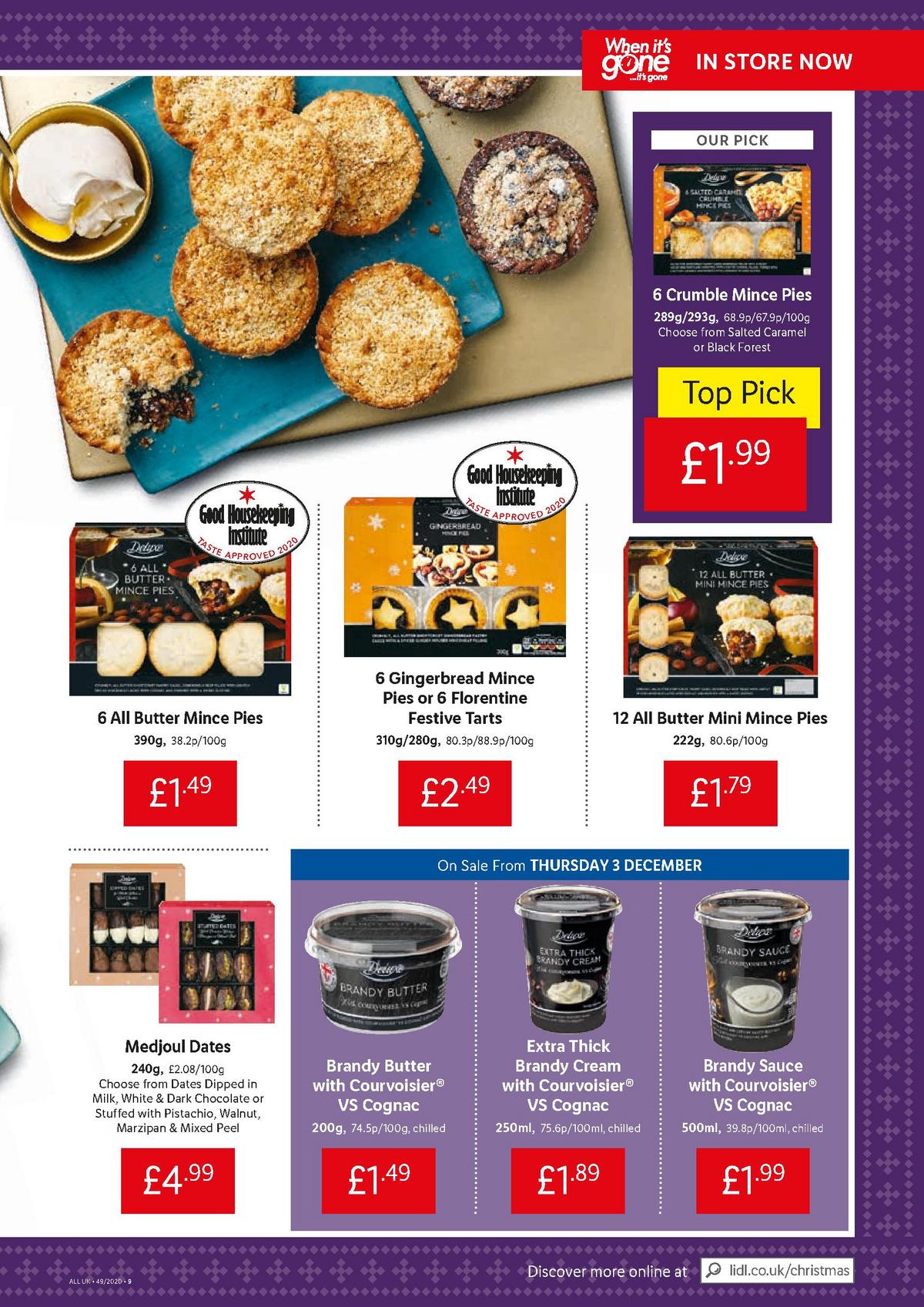 LIDL Offers from 3 December