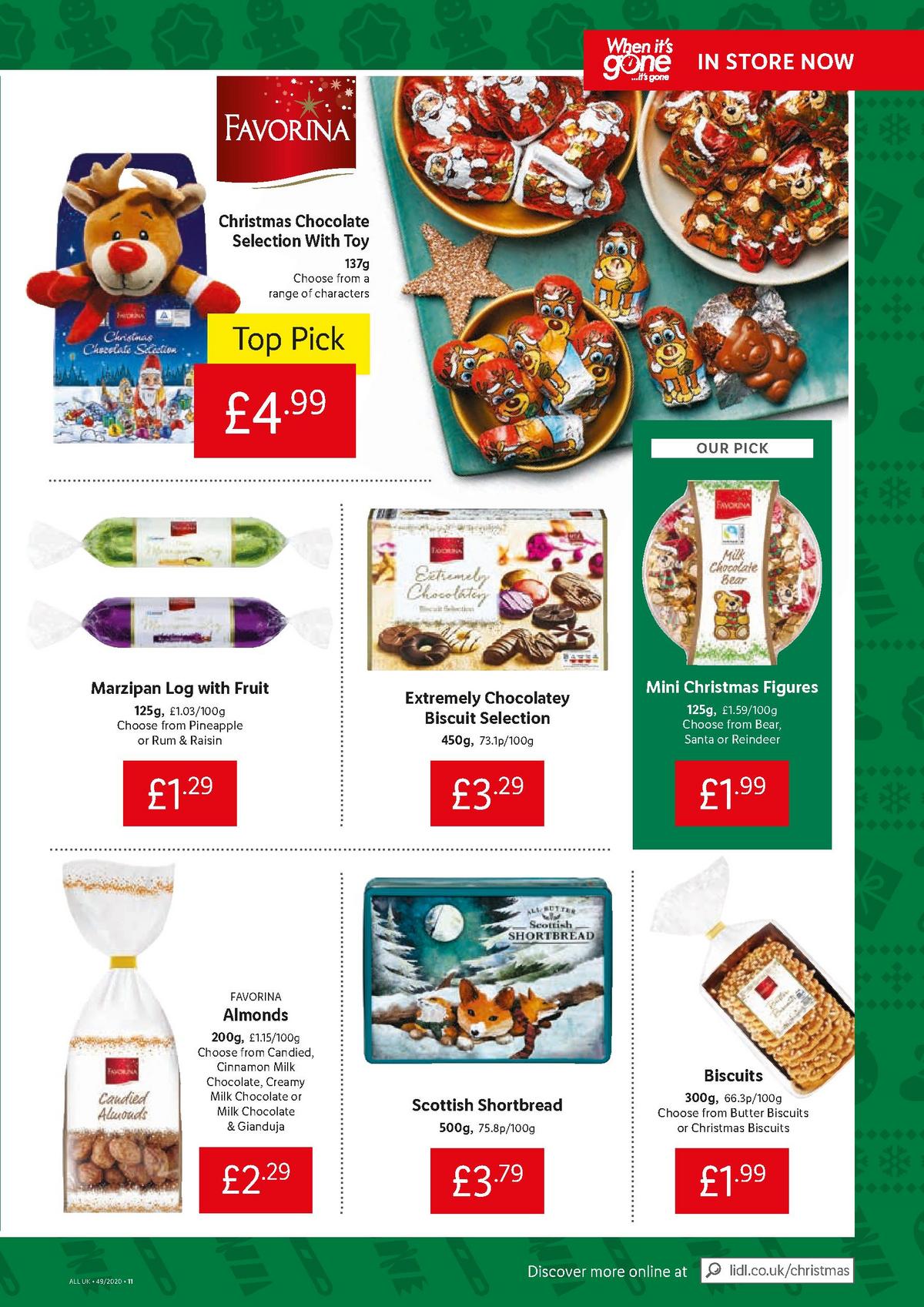 LIDL Offers from 3 December
