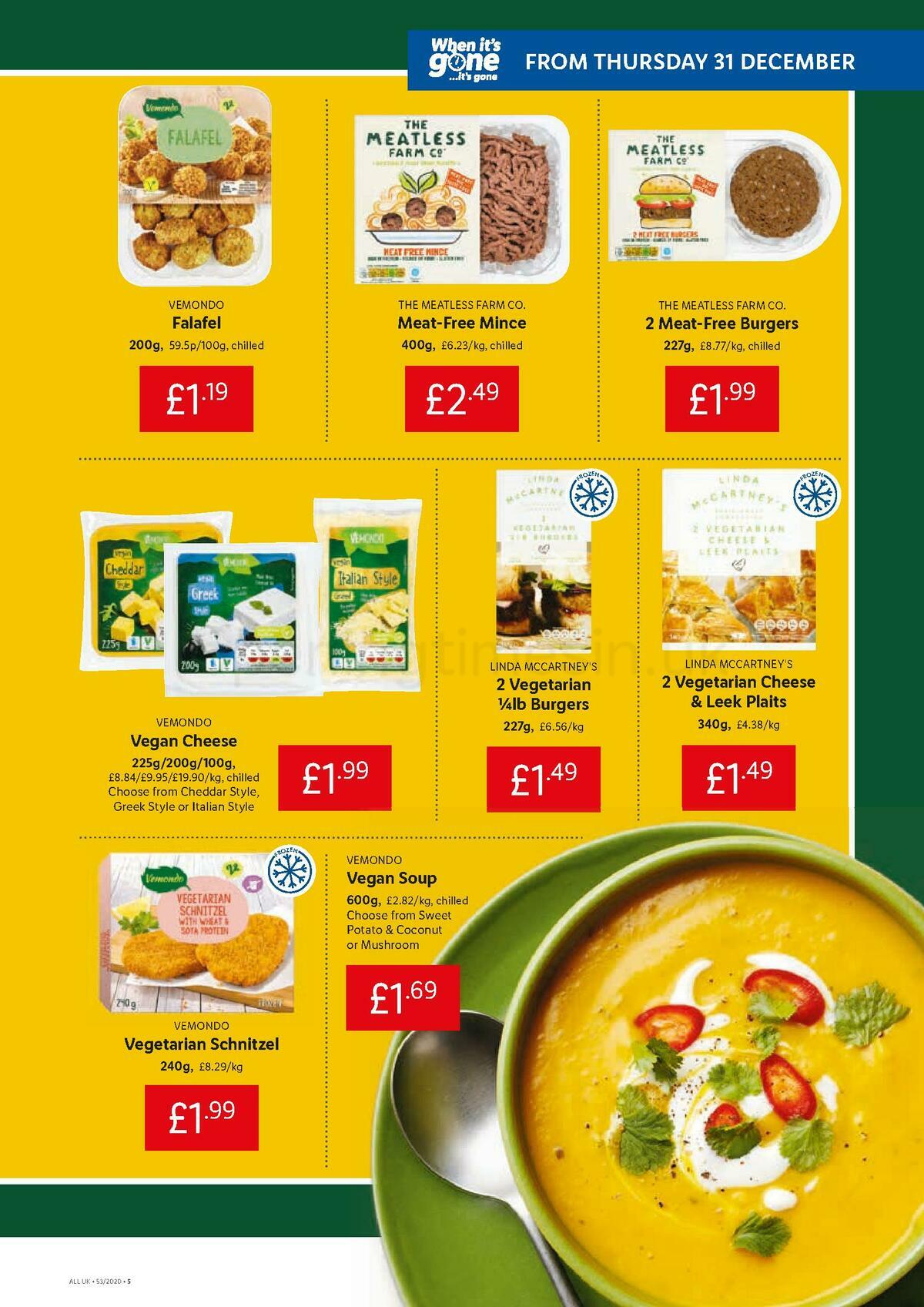 LIDL Offers from 31 December