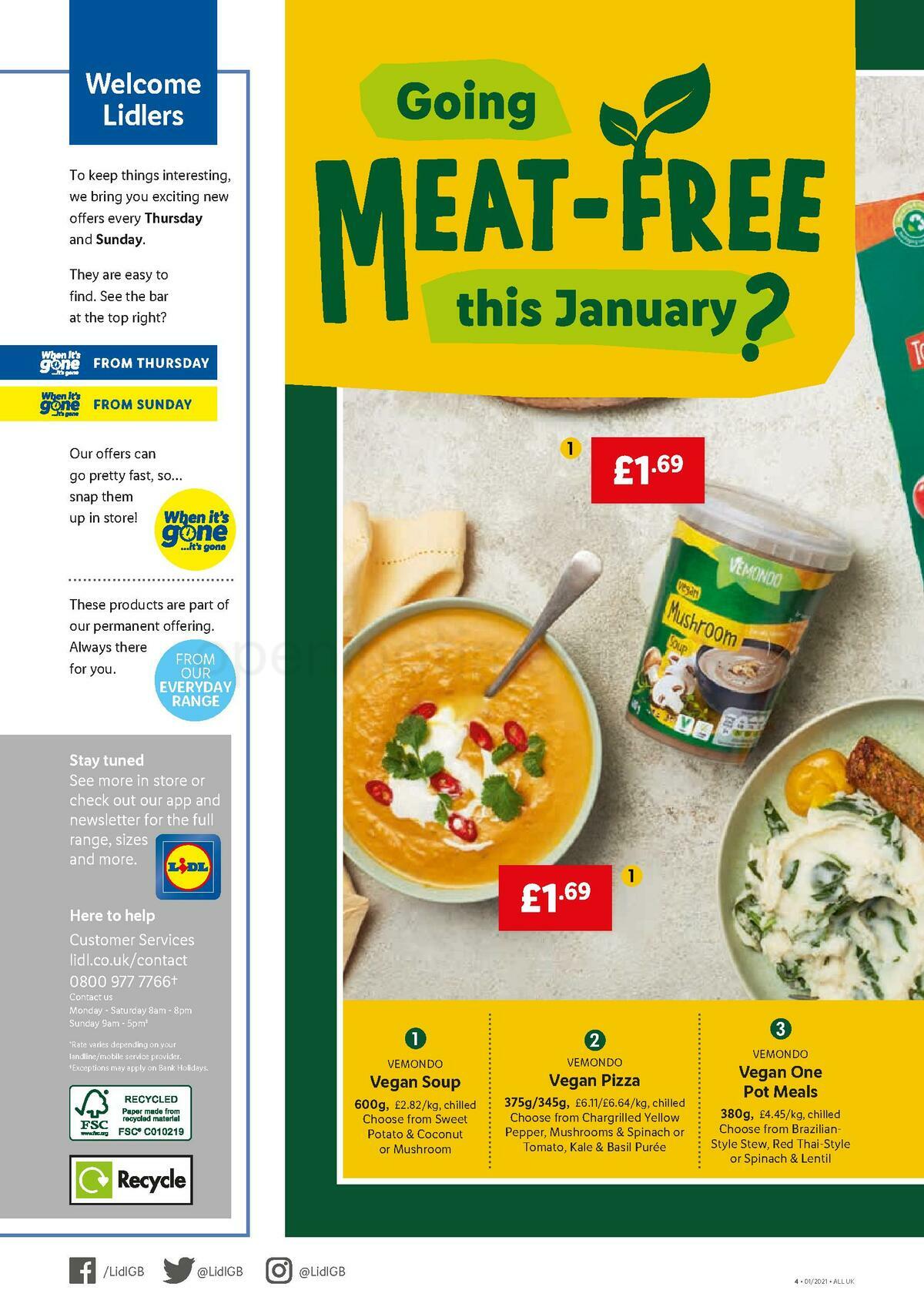 LIDL Offers from 7 January