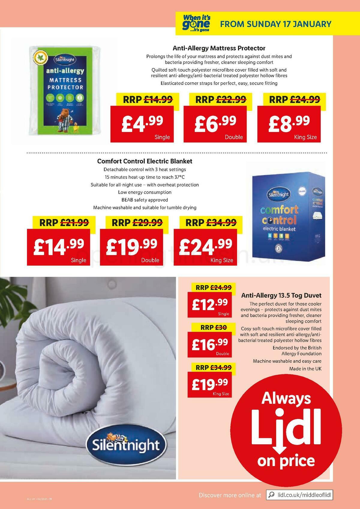 LIDL Offers from 14 January