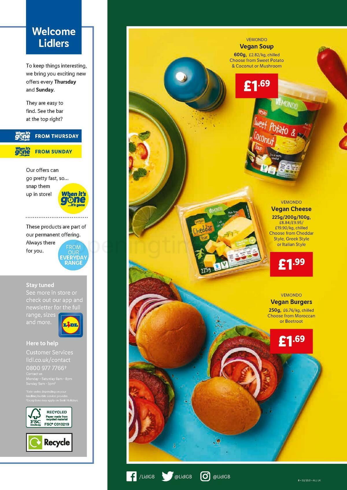 LIDL Offers from 14 January