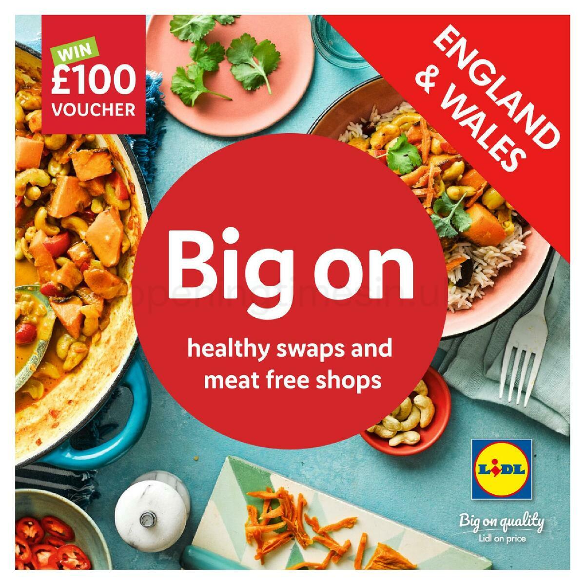 LIDL January Magazine England & Wales Offers from 11 January