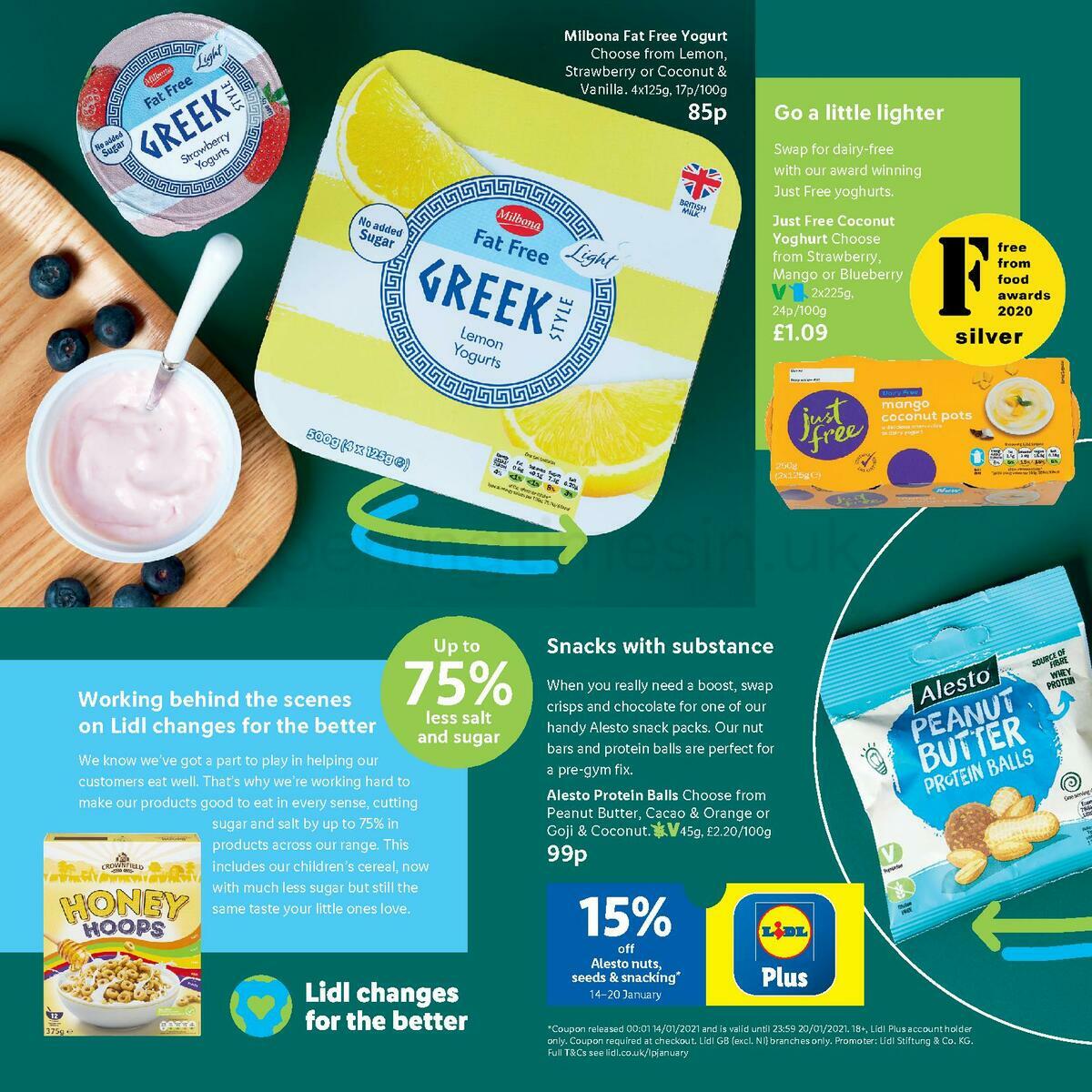 LIDL January Magazine England & Wales Offers from 11 January