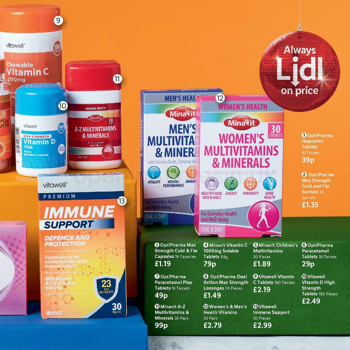 LIDL January Magazine England & Wales Offers from 11 January