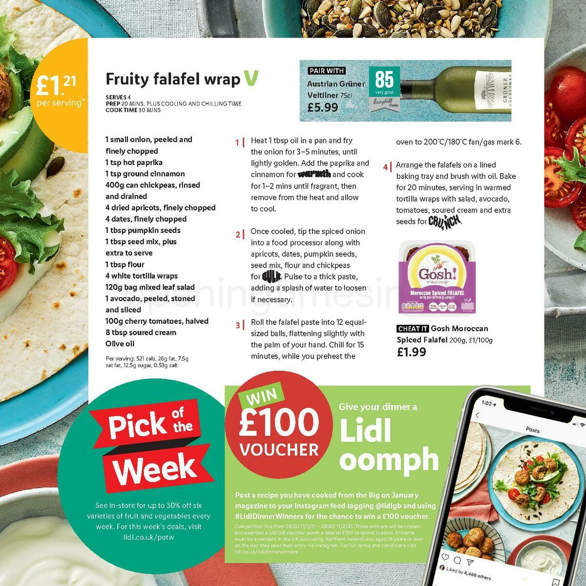 LIDL January Magazine England & Wales Offers from 11 January