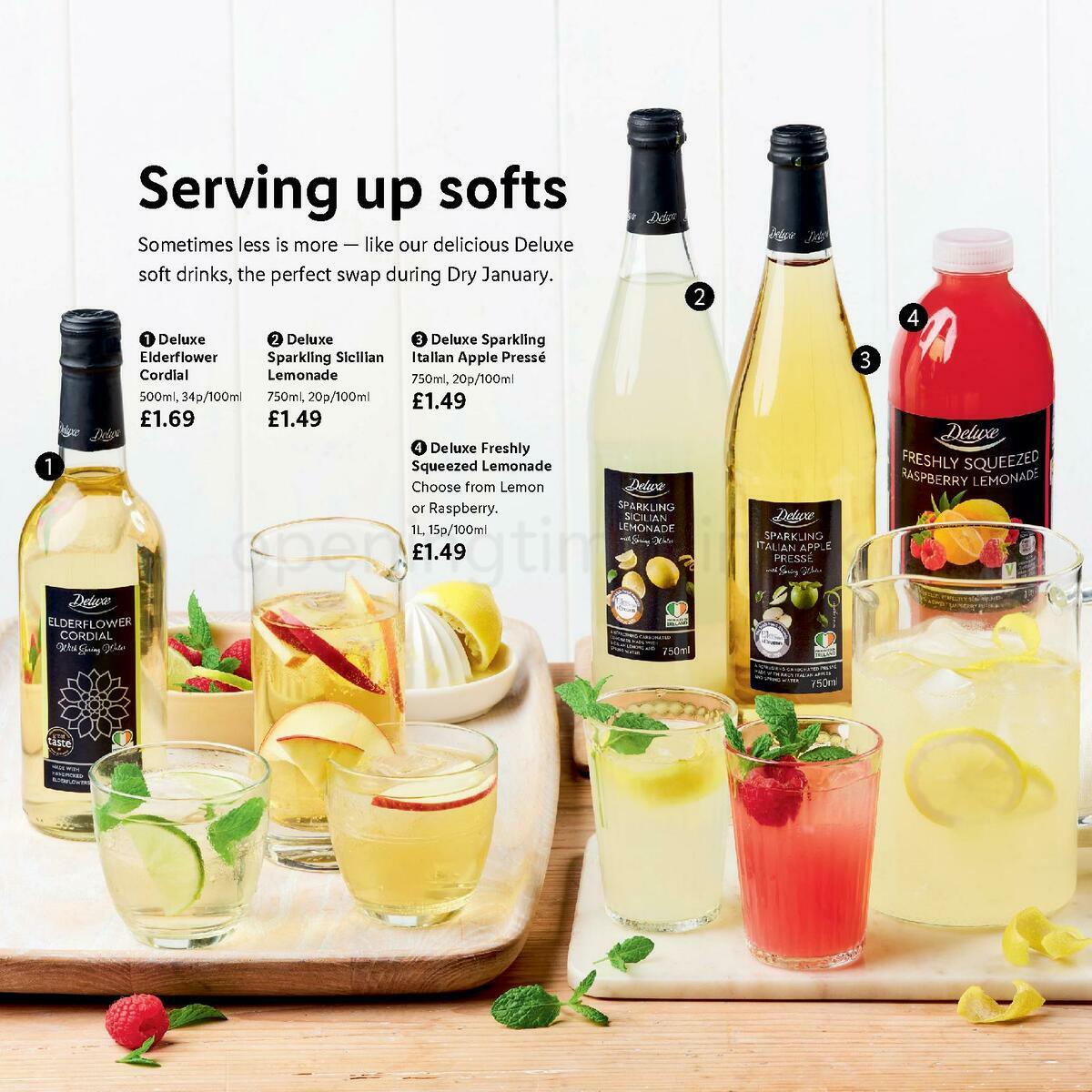 LIDL January Magazine England & Wales Offers from 11 January