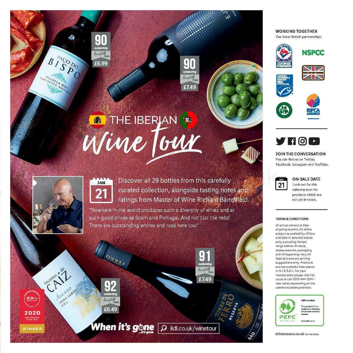 LIDL January Magazine England & Wales Offers from 11 January