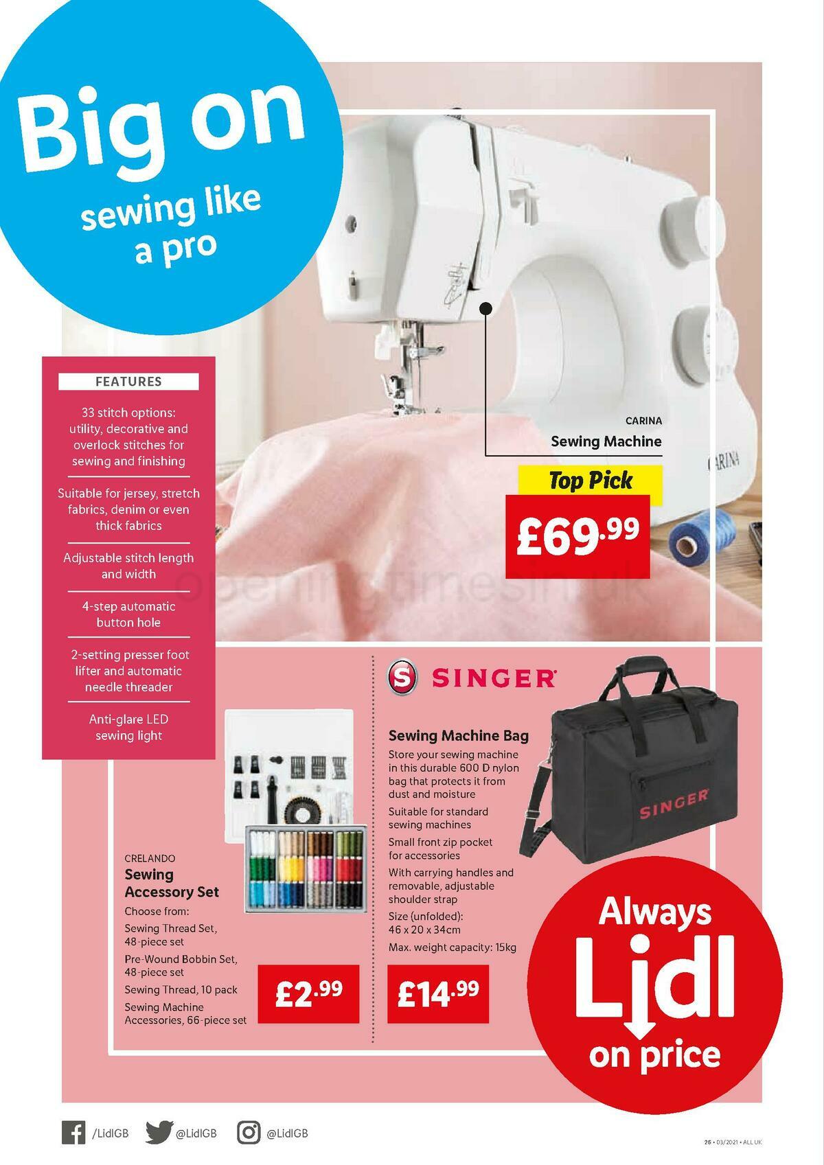 LIDL Offers from 21 January