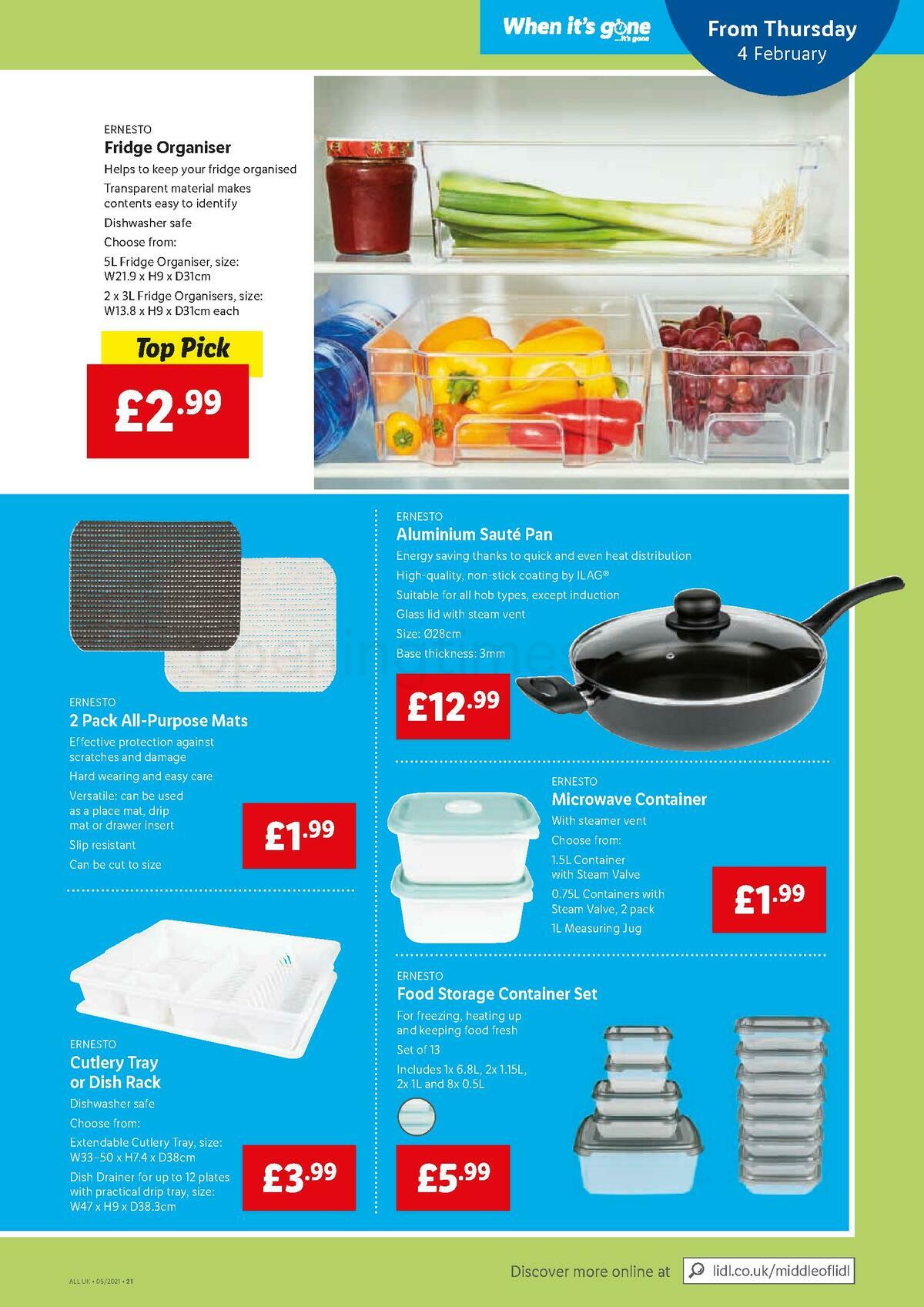 LIDL Offers from 4 February
