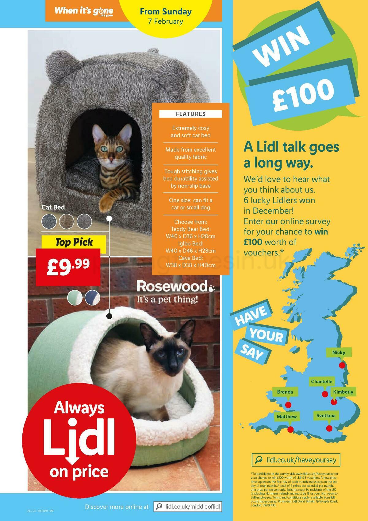 LIDL Offers from 4 February