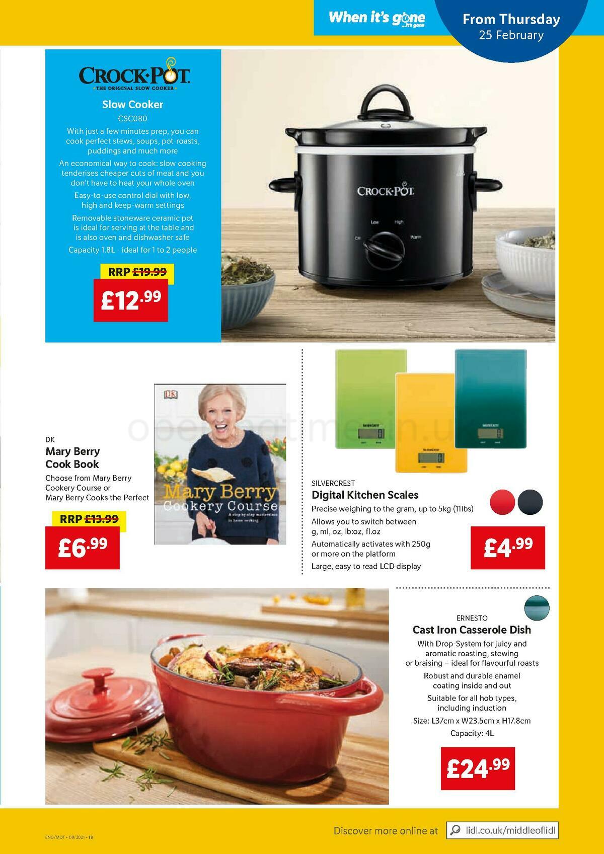 LIDL Offers from 25 February