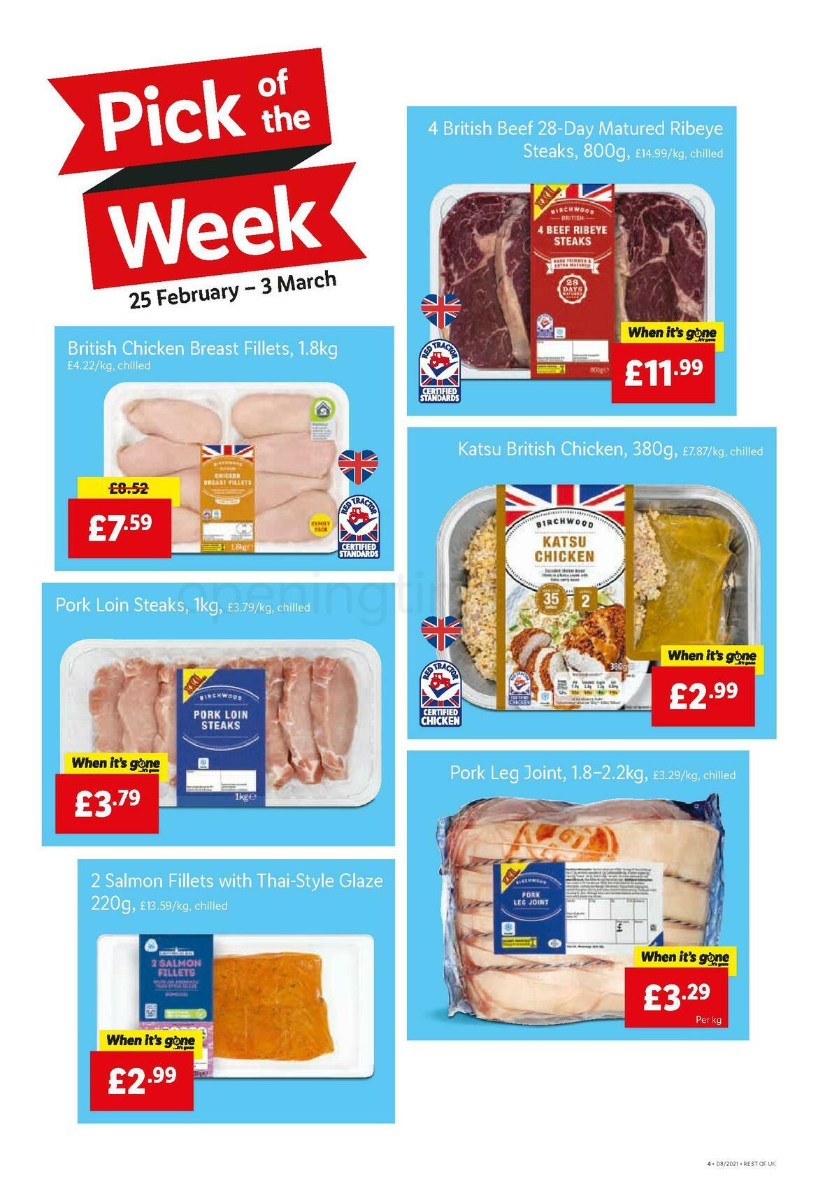 LIDL Offers from 25 February