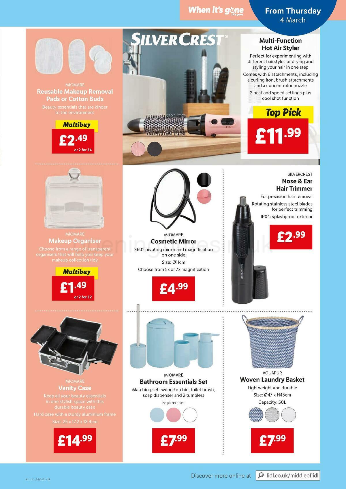 LIDL Offers from 4 March