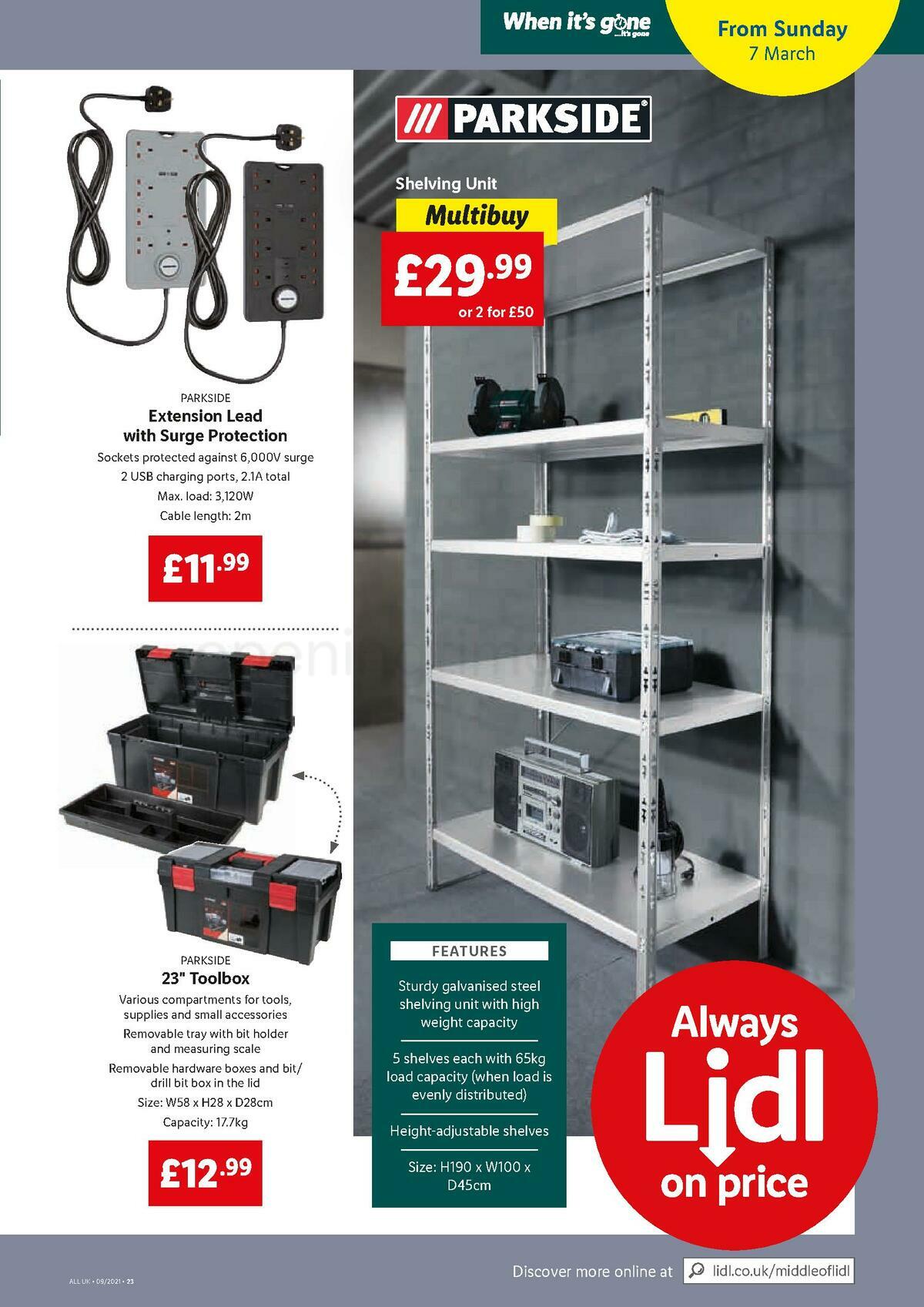 LIDL Offers from 4 March