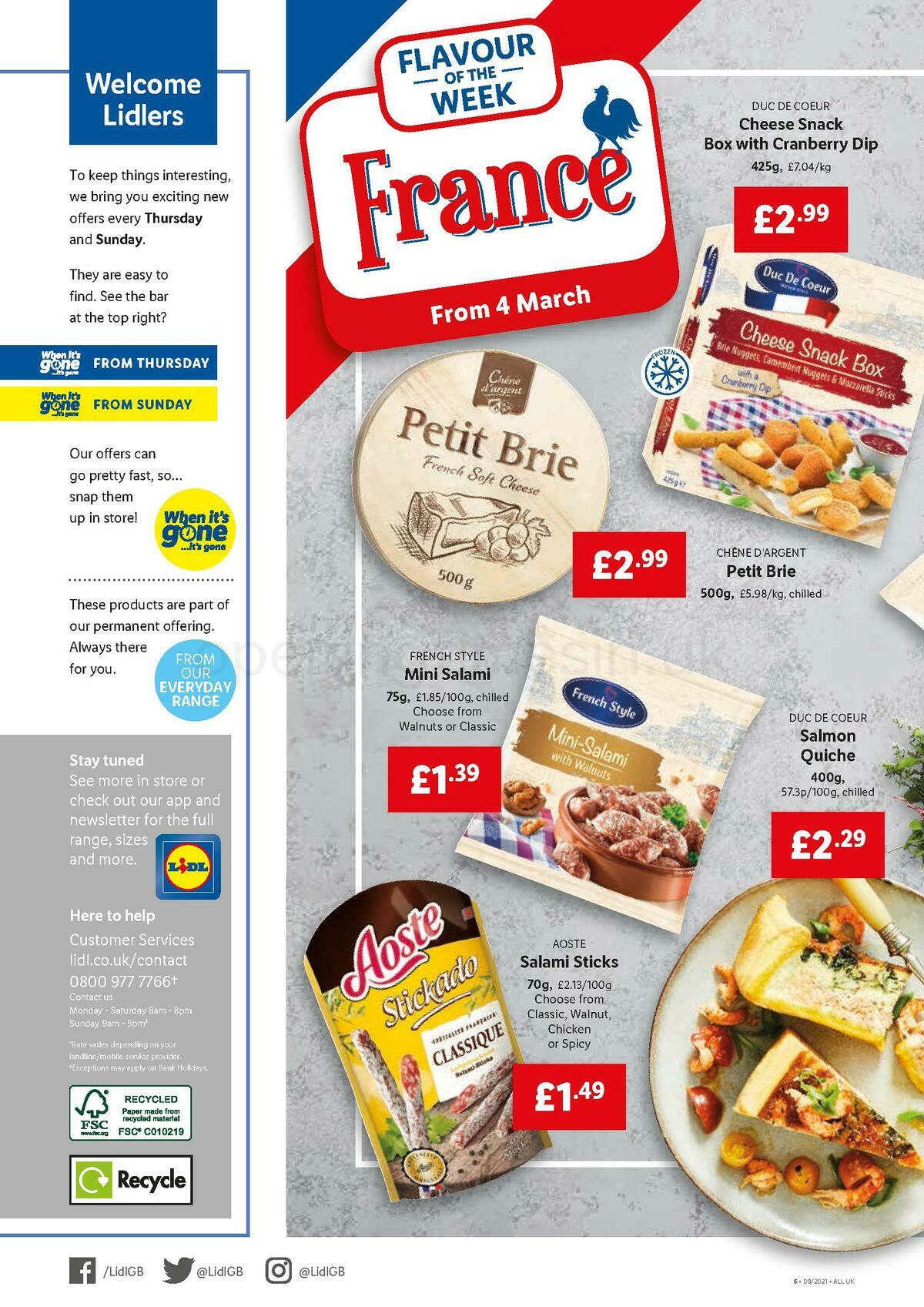 LIDL Offers from 4 March