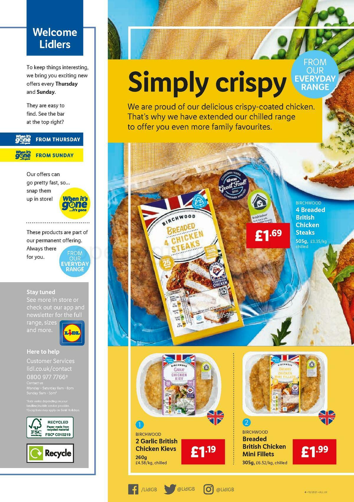 LIDL Offers from 11 March