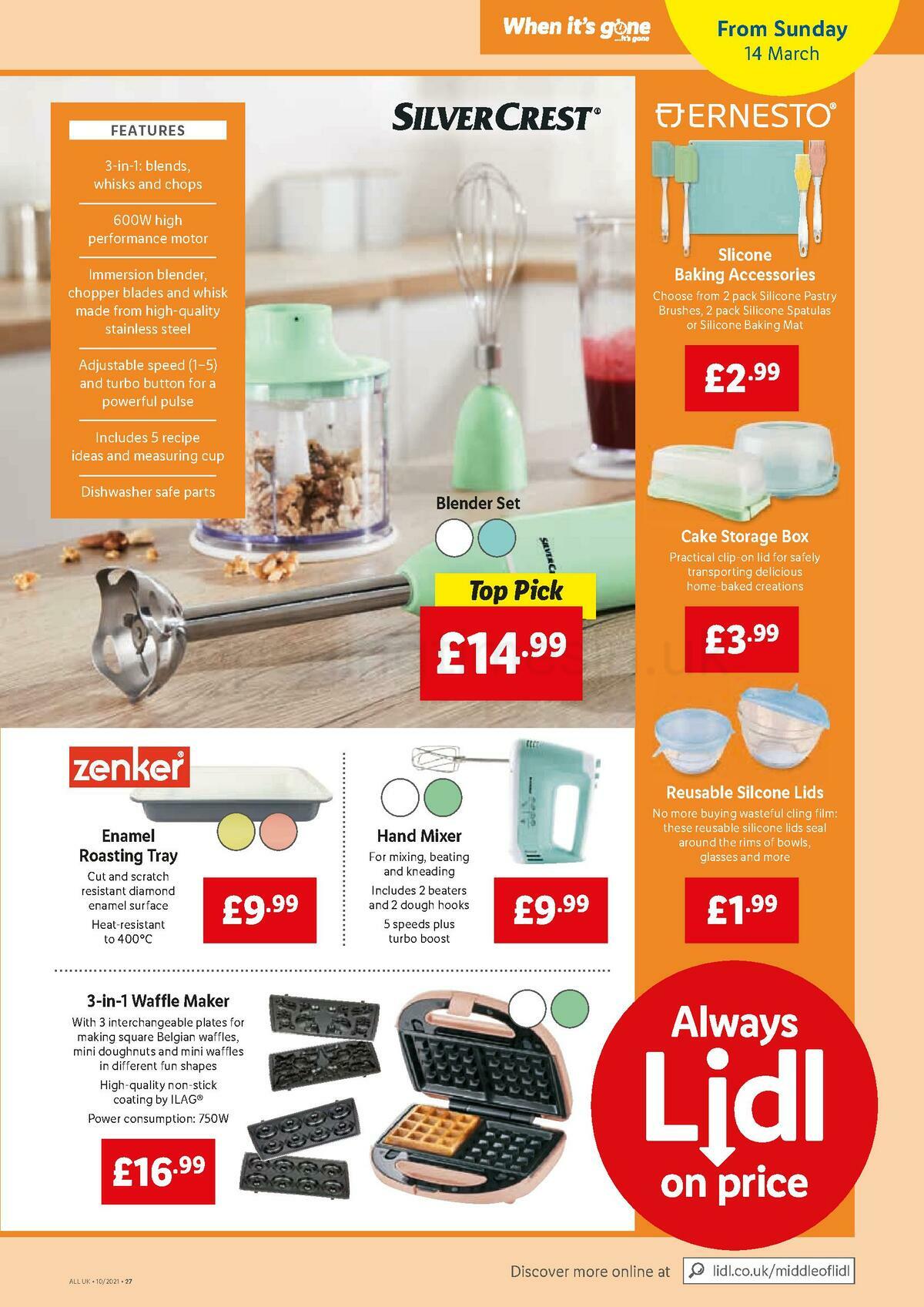 LIDL Offers from 11 March
