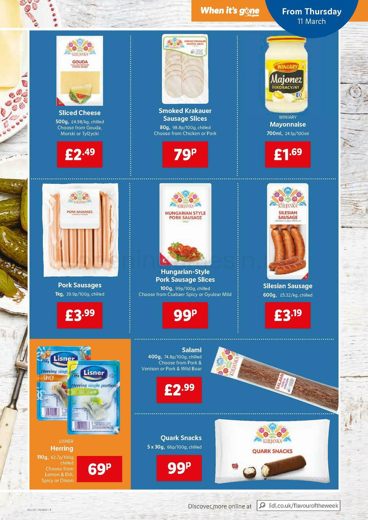LIDL Offers from 11 March