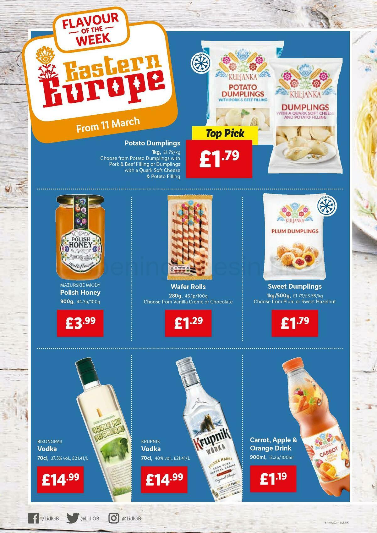 LIDL Offers from 11 March