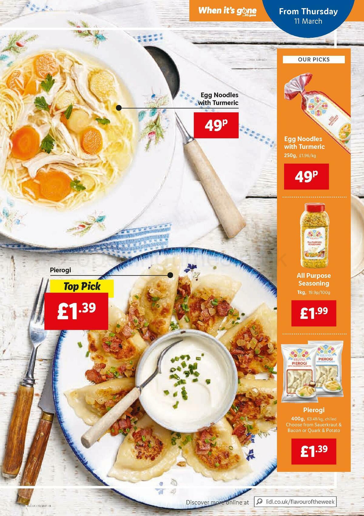 LIDL Offers from 11 March