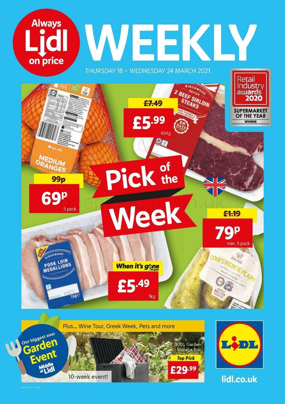 LIDL Offers from 18 March