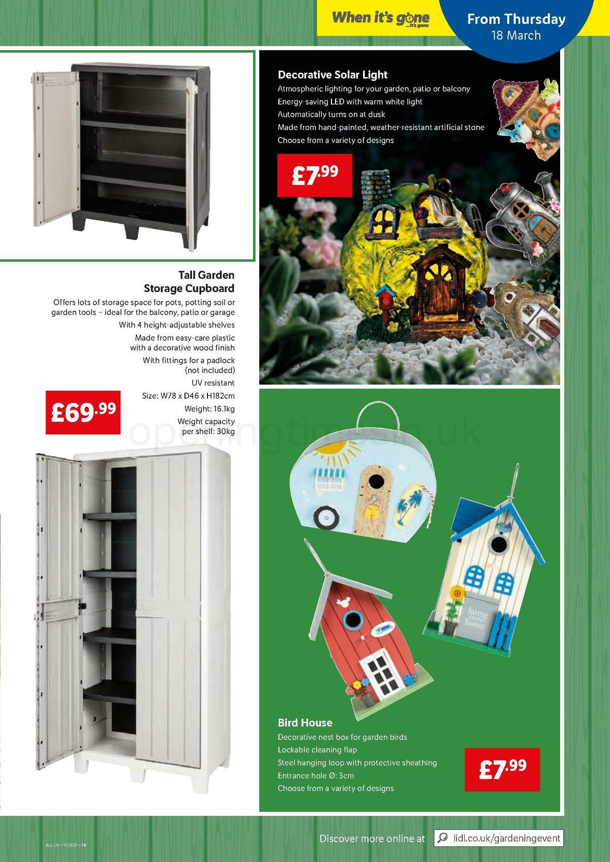 LIDL Offers from 18 March