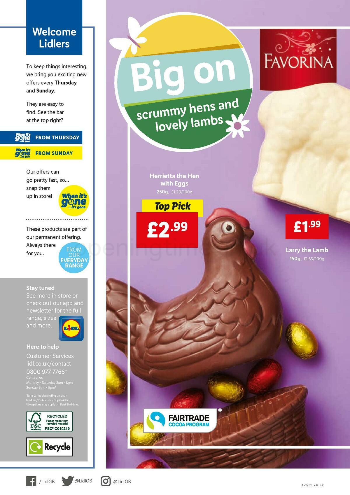 LIDL Offers from 18 March