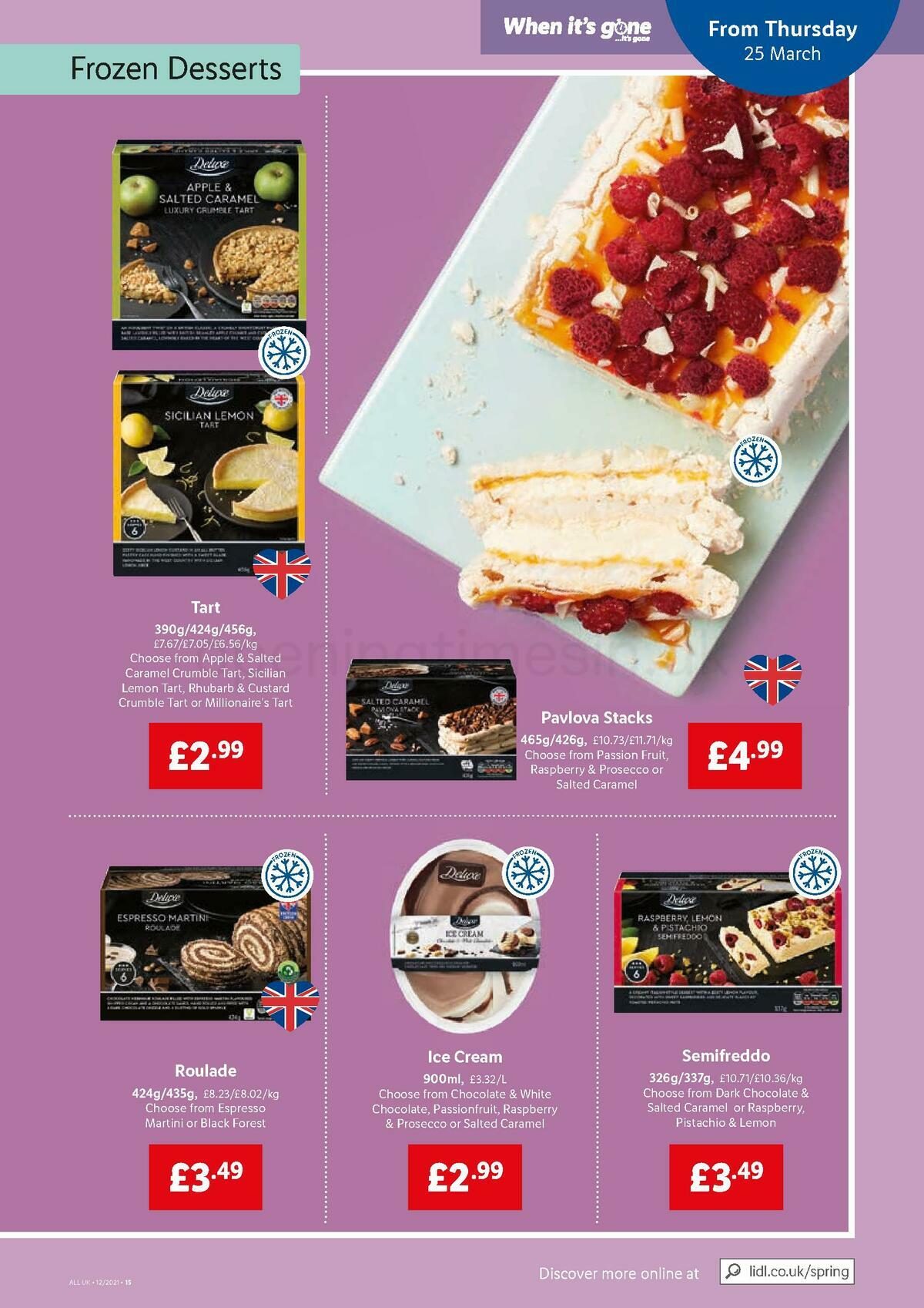 LIDL Offers from 25 March