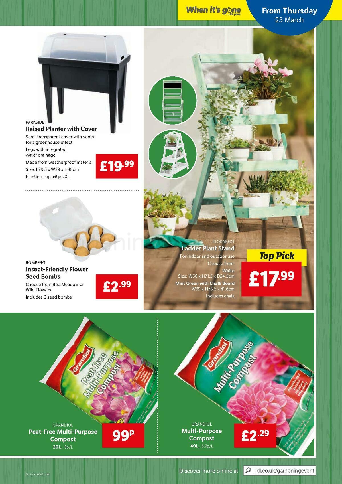 LIDL Offers from 25 March