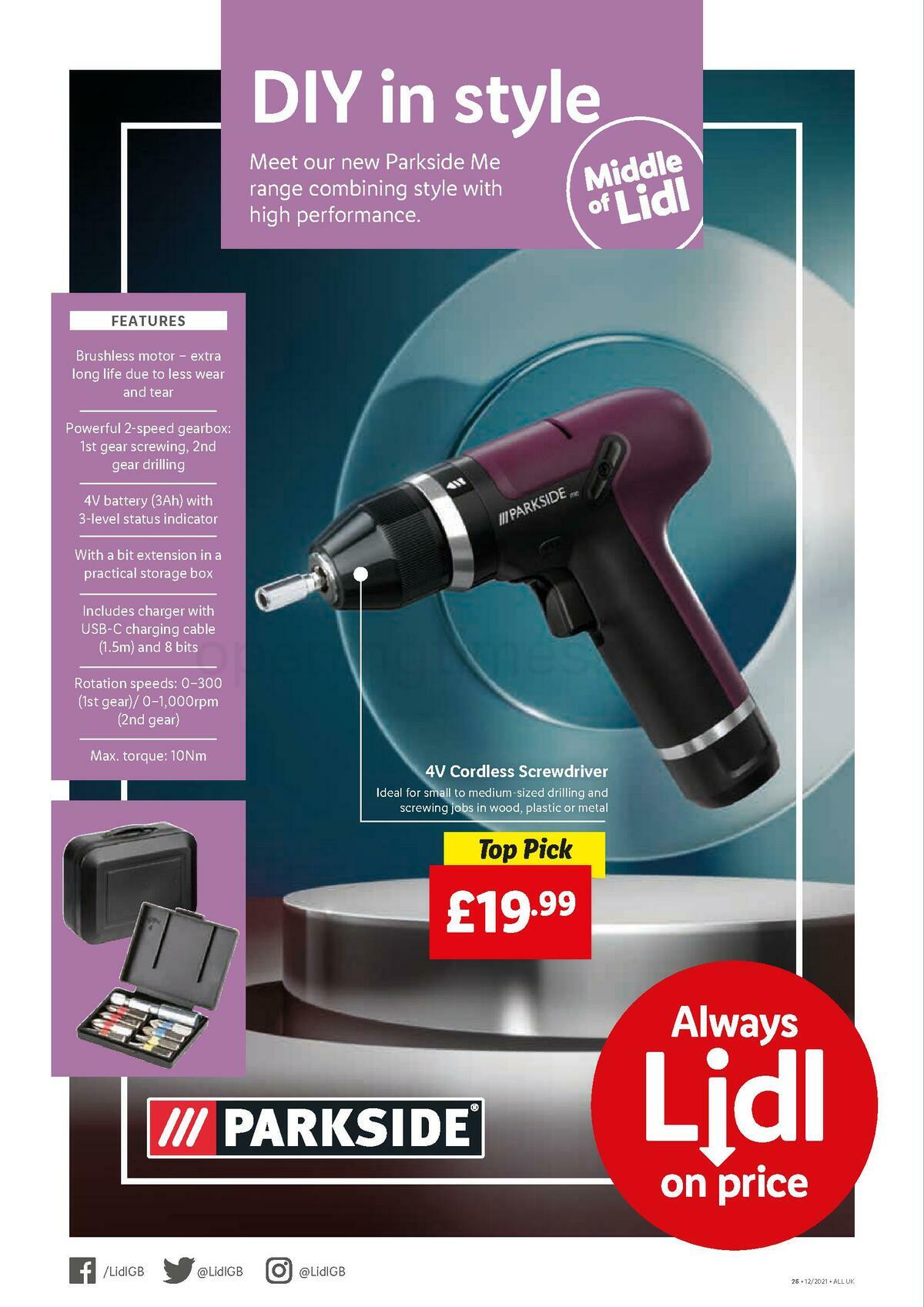 LIDL Offers from 25 March