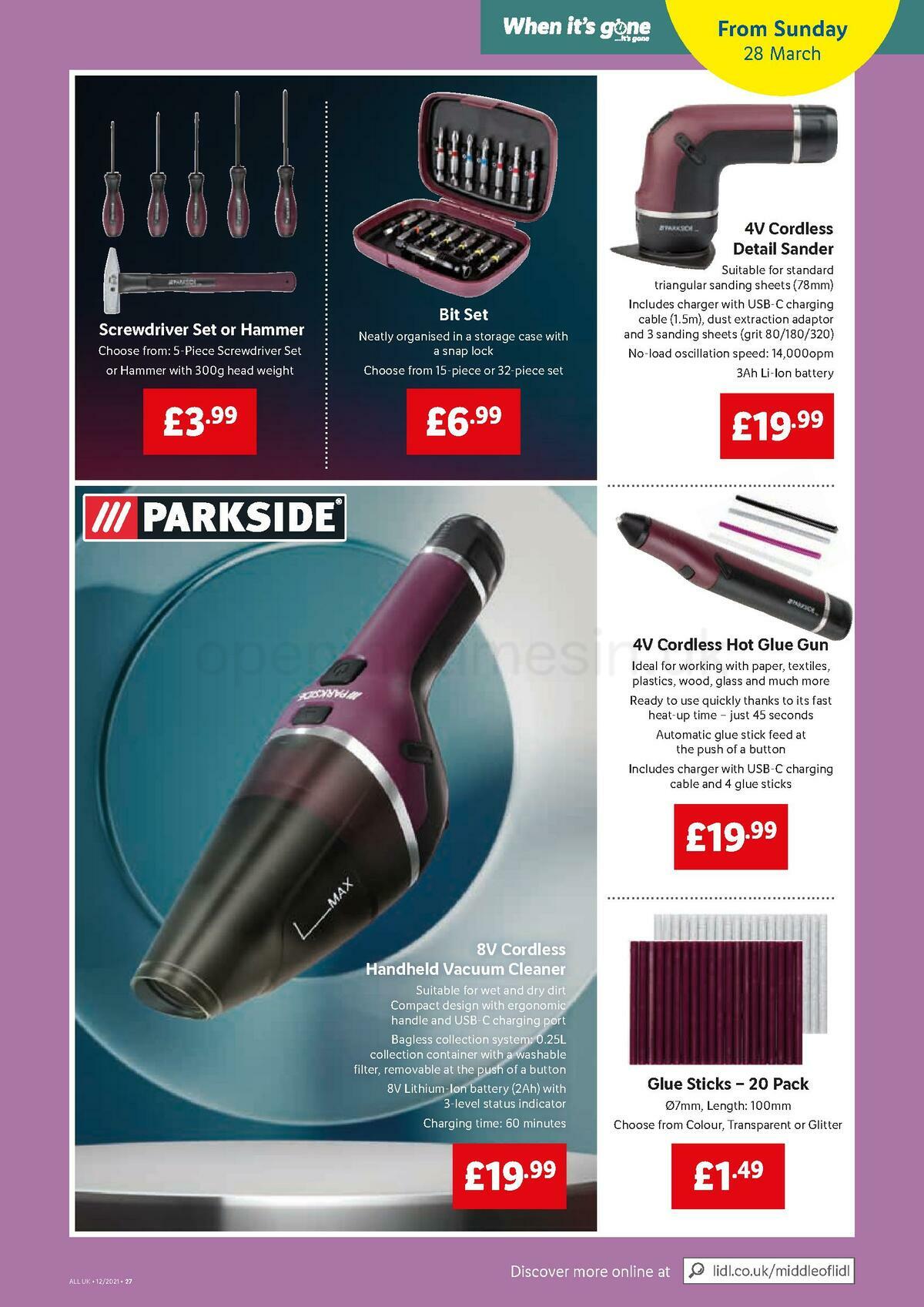 LIDL Offers from 25 March