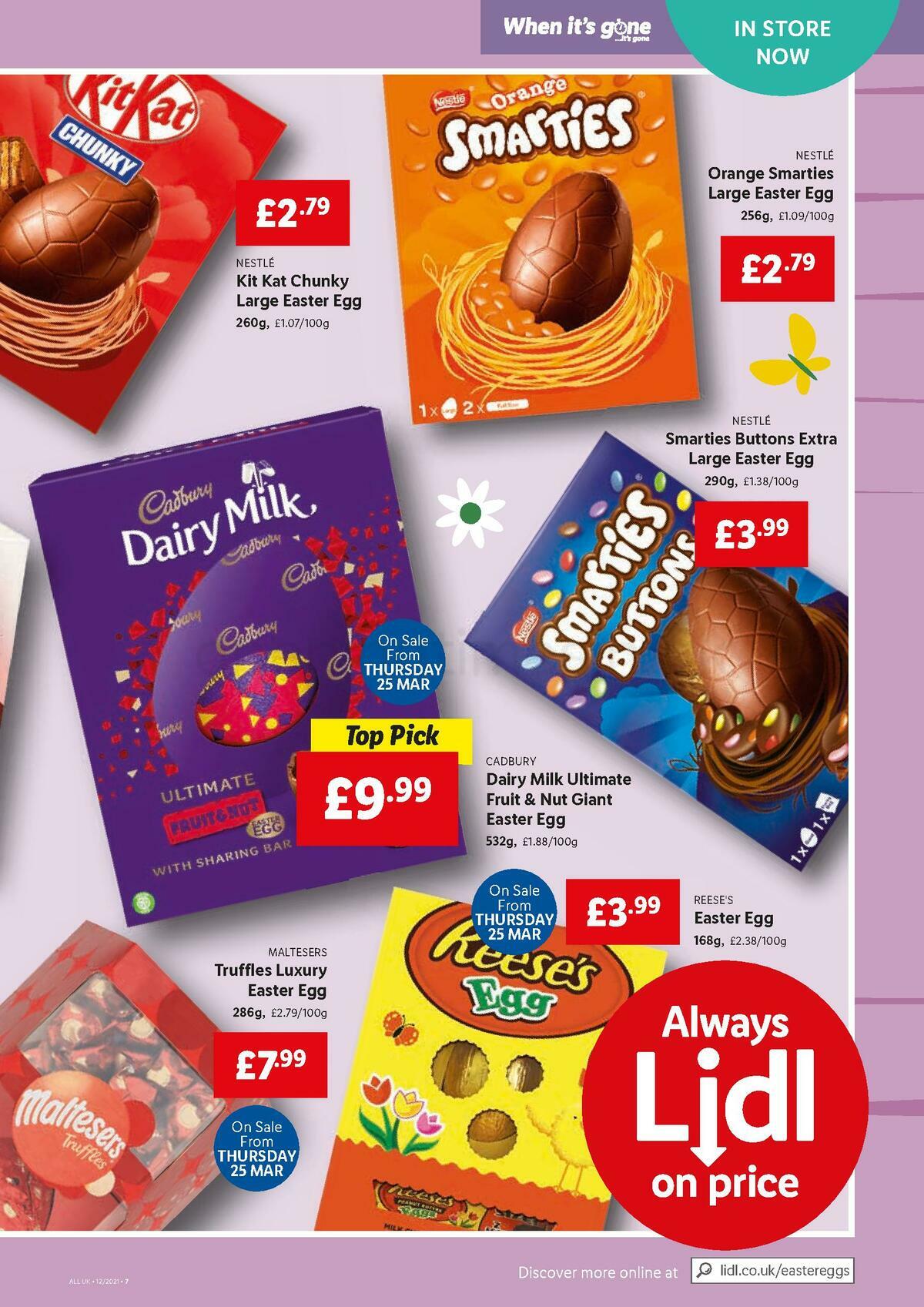 LIDL Offers from 25 March