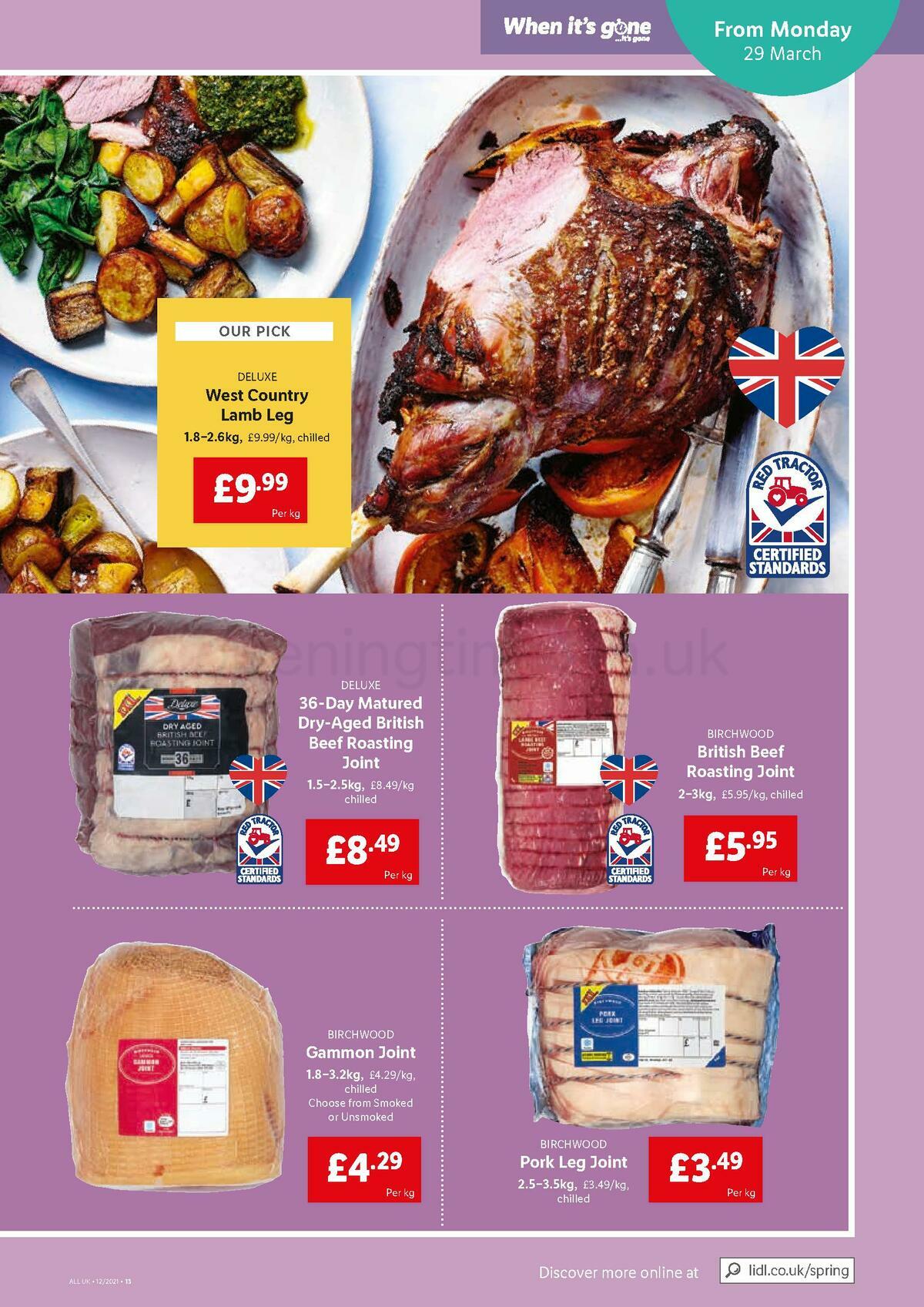 LIDL Offers from 25 March