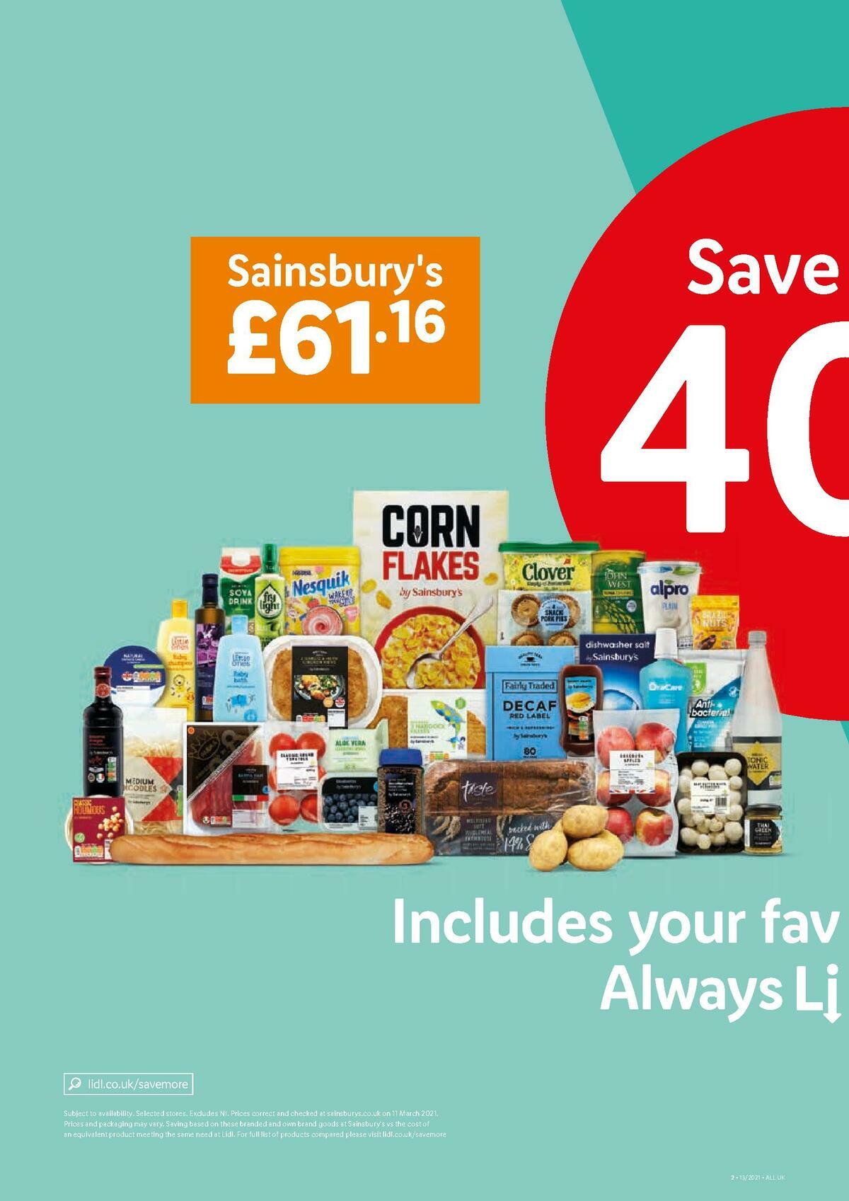 LIDL Offers from 1 April