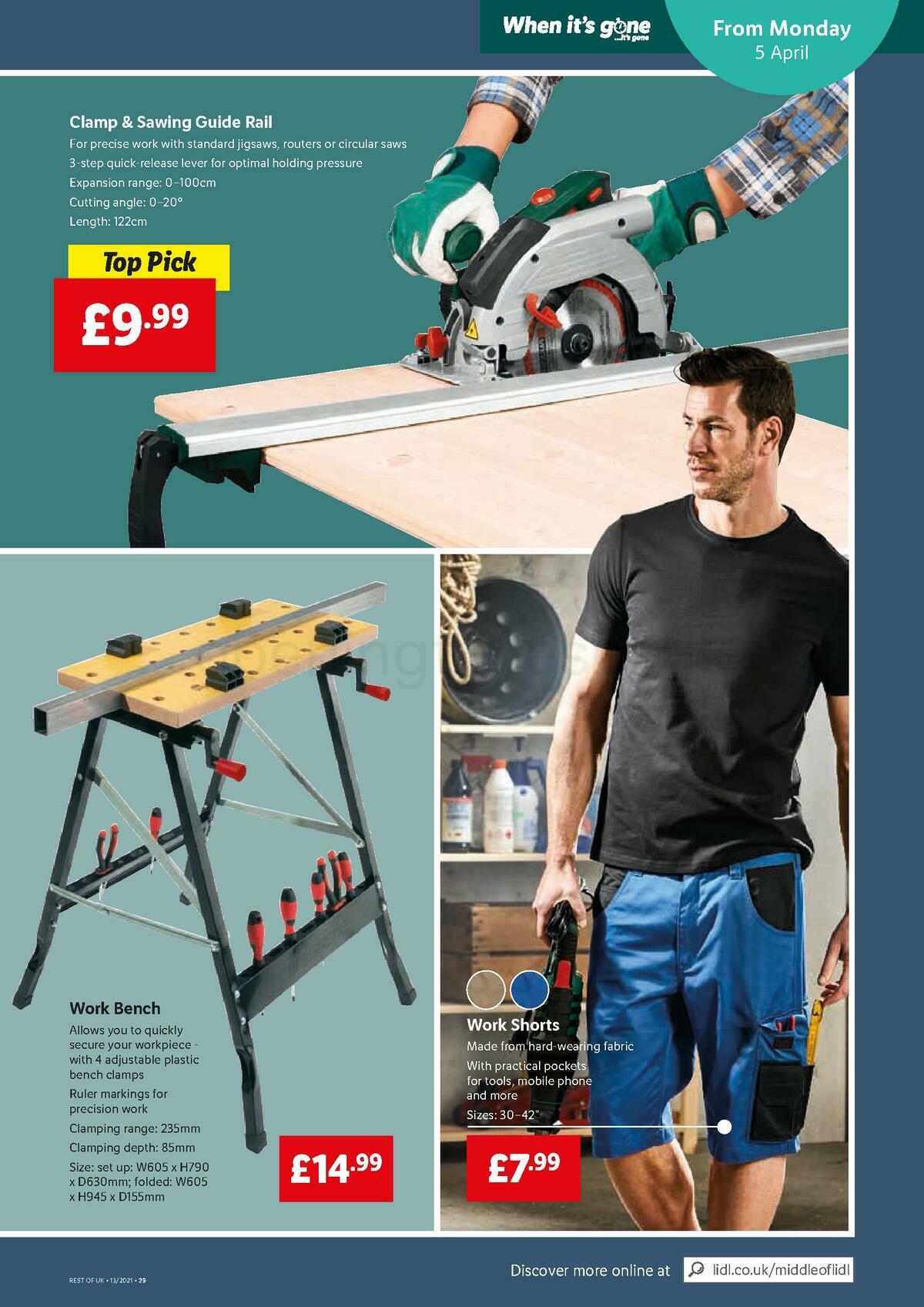 LIDL Offers from 1 April