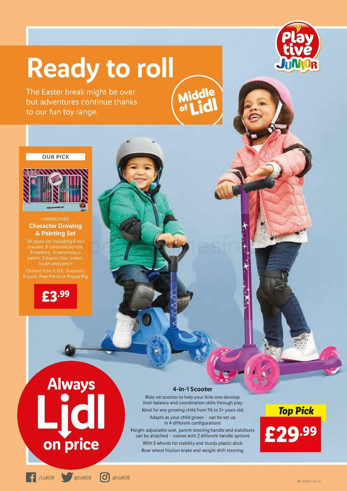 LIDL Offers from 1 April
