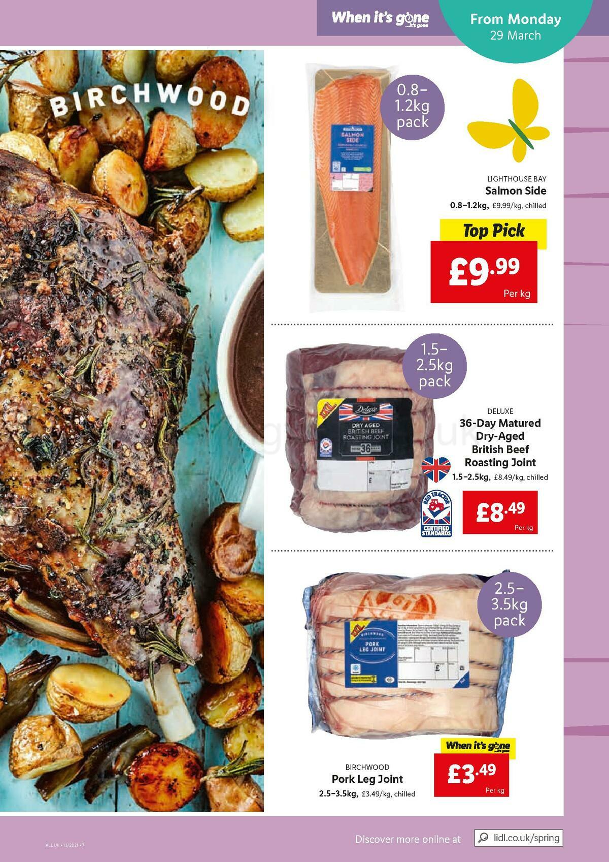 LIDL Offers from 1 April