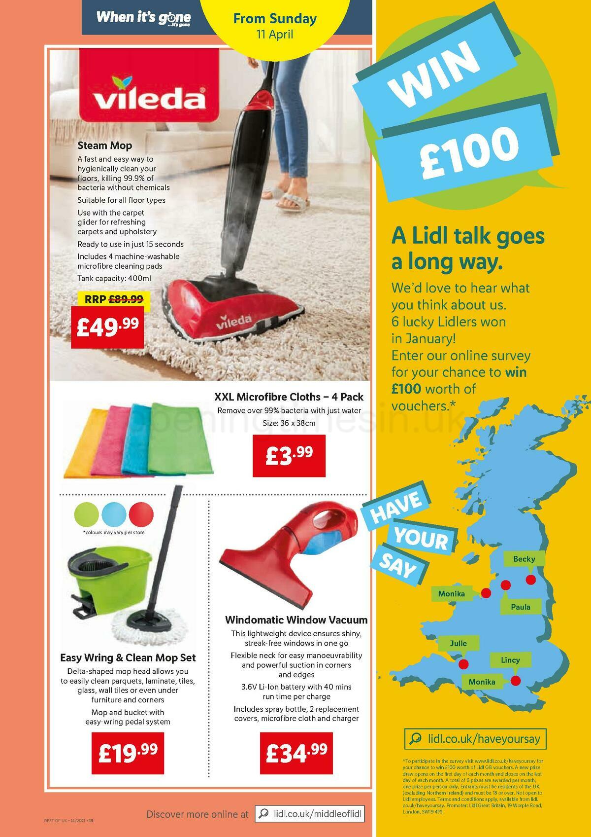 LIDL Offers from 8 April
