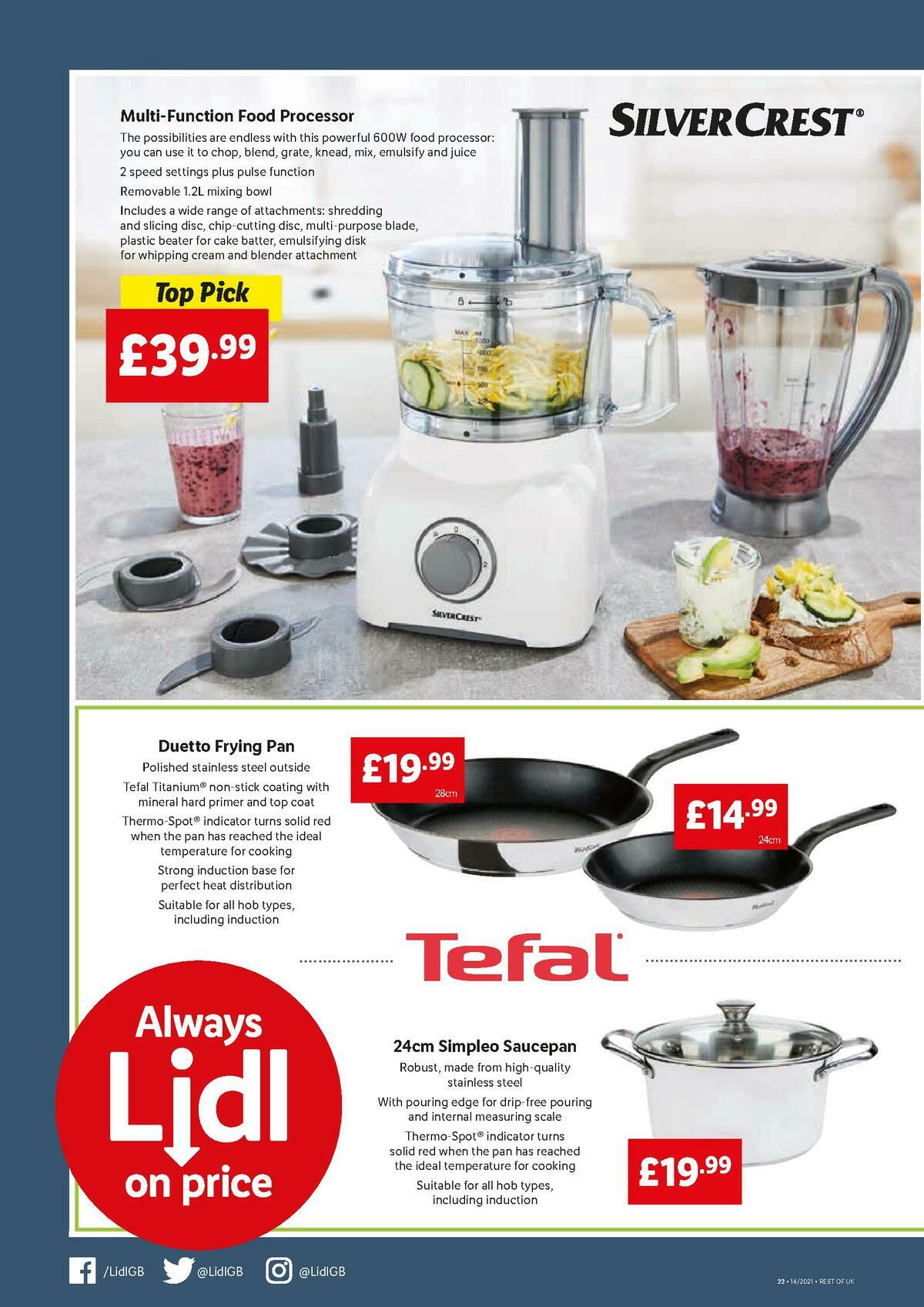 LIDL Offers from 8 April