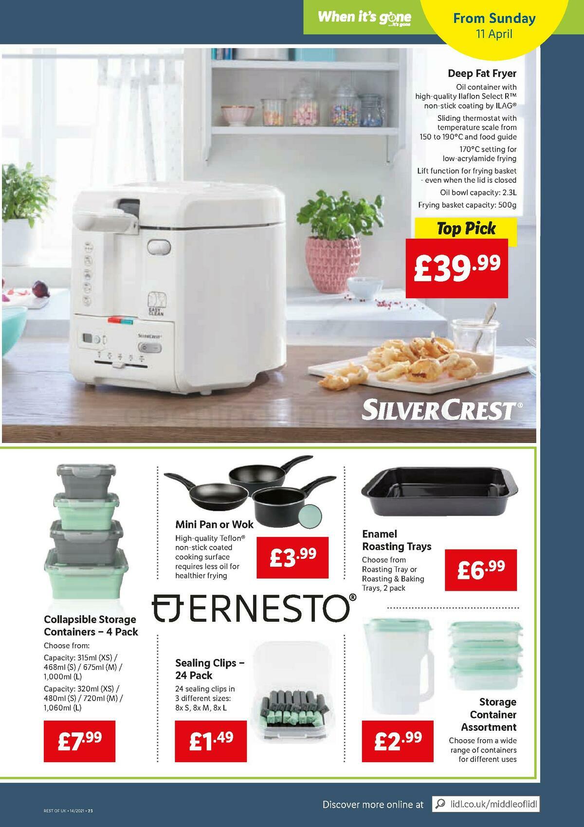 LIDL Offers from 8 April