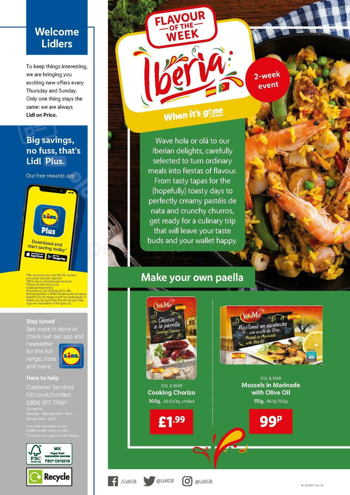 LIDL Offers from 15 April